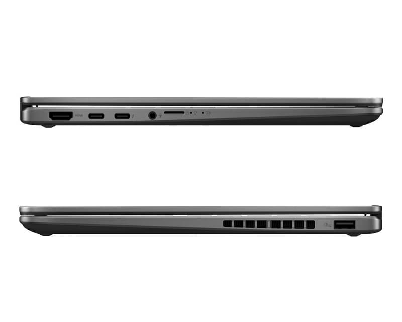 Fotografija proizvoda: Vivobook 14 Flip TP3407SA-SG155W (14 inča WUXGA OLED Touch ekran, Ultra 7 258V, 32GB, SSD 1TB, Win11 Home) laptop