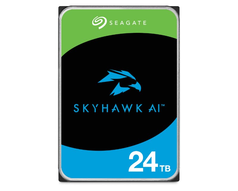 Fotografija proizvoda: 24TB 3.5 inča SATA III 512MB 7200rpm ST24000VE002 SkyHawk AI hard disk