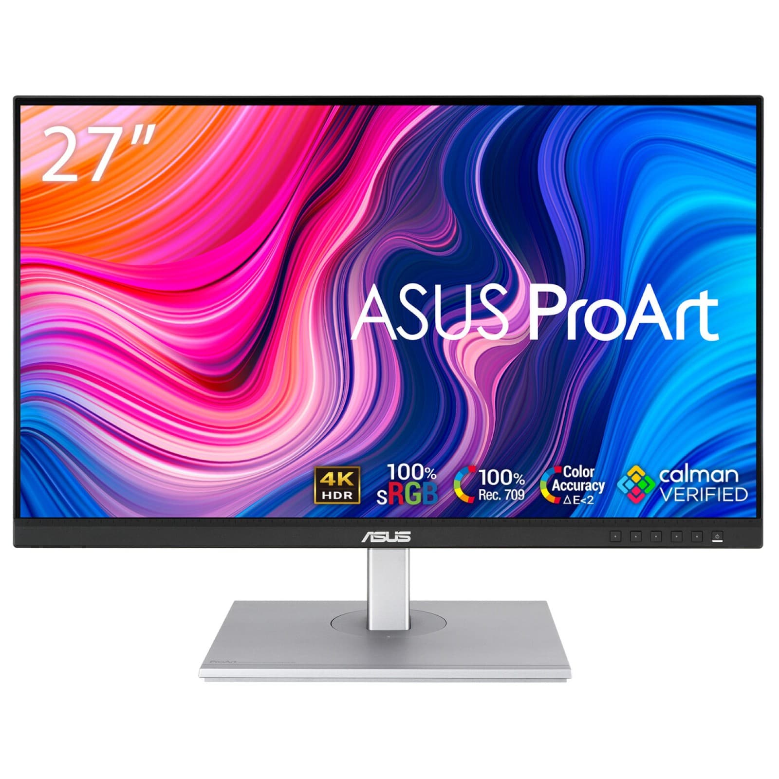 Fotografija proizvoda: Monitor ASUS ProArt PA279CV 27"/IPS/3840x2160/60Hz/5ms GtG/HDMI,DPx2,USB/VESA/pivot,visina/crna