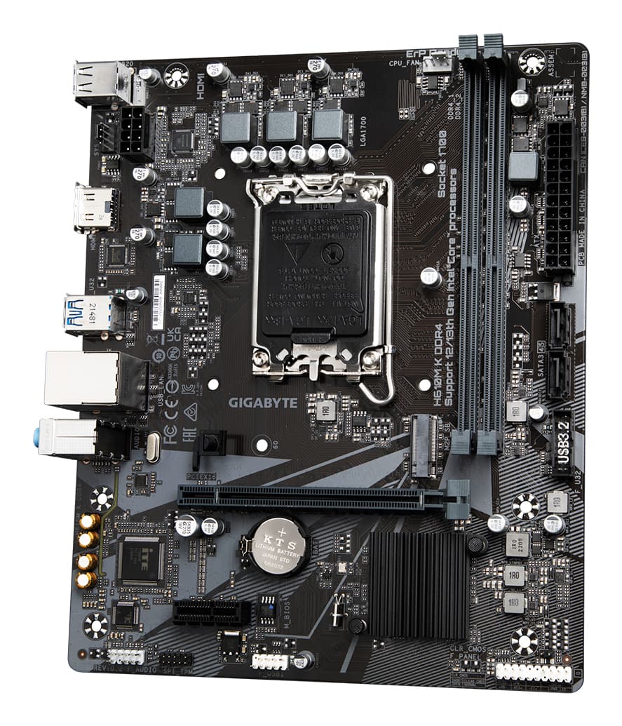 Fotografija proizvoda: H610M K DDR4 rev.1.x matična ploča
