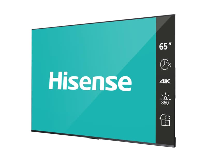 Fotografija proizvoda: 65 inča 65DP30FE 4K UHD 350 nita Digital Signage Display - 16/7 Operation