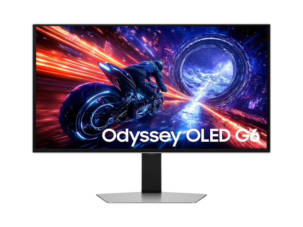 Fotografija proizvoda: Monitor SAMSUNG LS27FG602SUXEN 27"/OLED/2560X1440/500Hz/0.03ms/HDMIx2,DP,USB/Freesync/VESA/srebrna