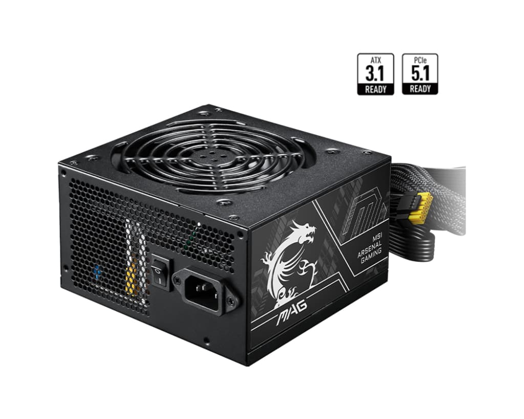 Fotografija proizvoda: MAG A750BN PCIE5 II 750W napajanje 5G