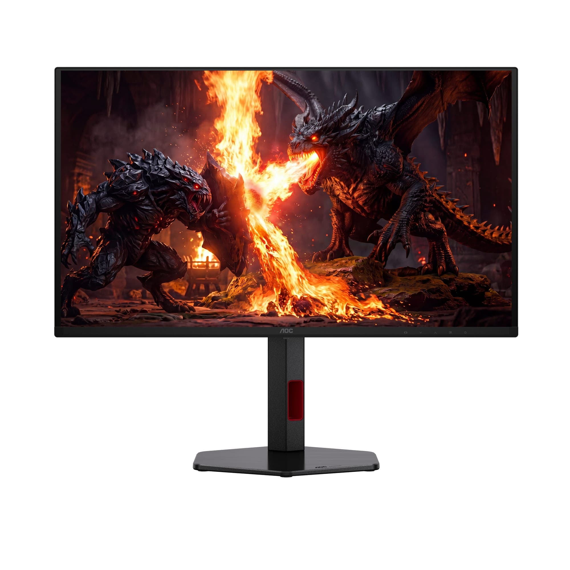 Fotografija proizvoda: Monitor AOC Q27G4ZDR 26.5"/OLED/2560x1440/240Hz/0.03ms/HDMI X2,DP,USB/G-sync/Pivot,visina/VESA/crna