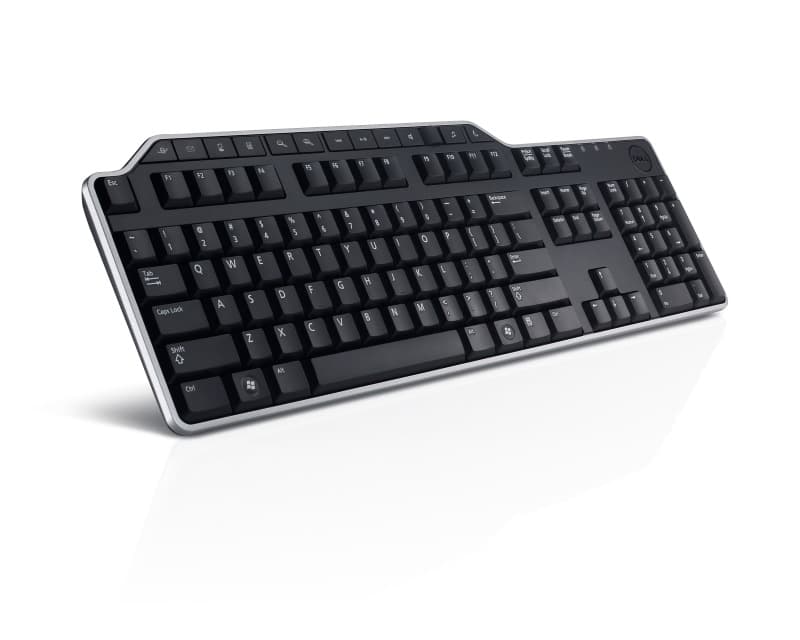 Fotografija proizvoda: Poslovna multimedijalna tastatura KB522, USB, US raspored, crna
