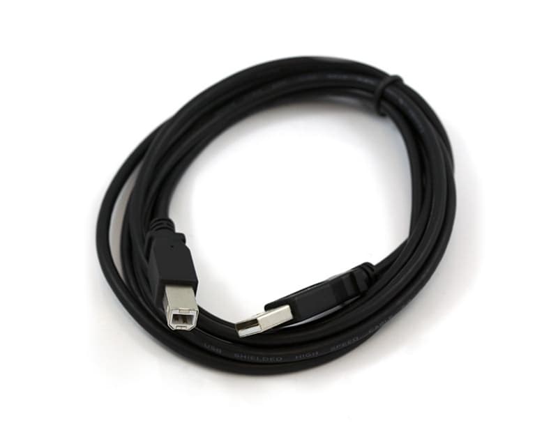 Fotografija proizvoda: Kabl USB-A - USB-B M/M 1.8m crni (full bakar) Premium