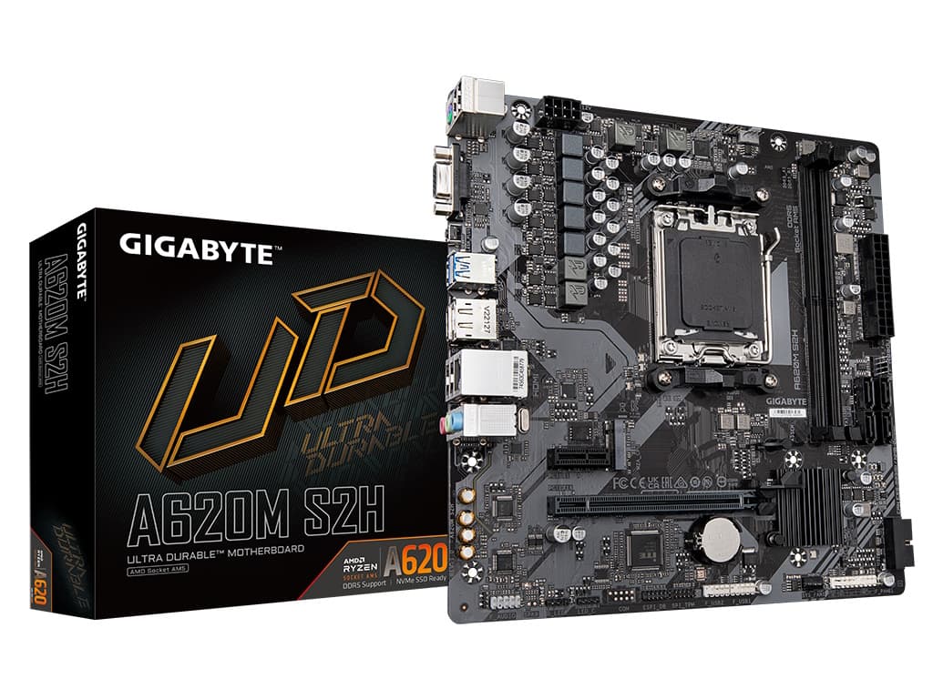 Fotografija proizvoda: Maticna ploca GIGABYTE A620M S2H 1.0/AM5