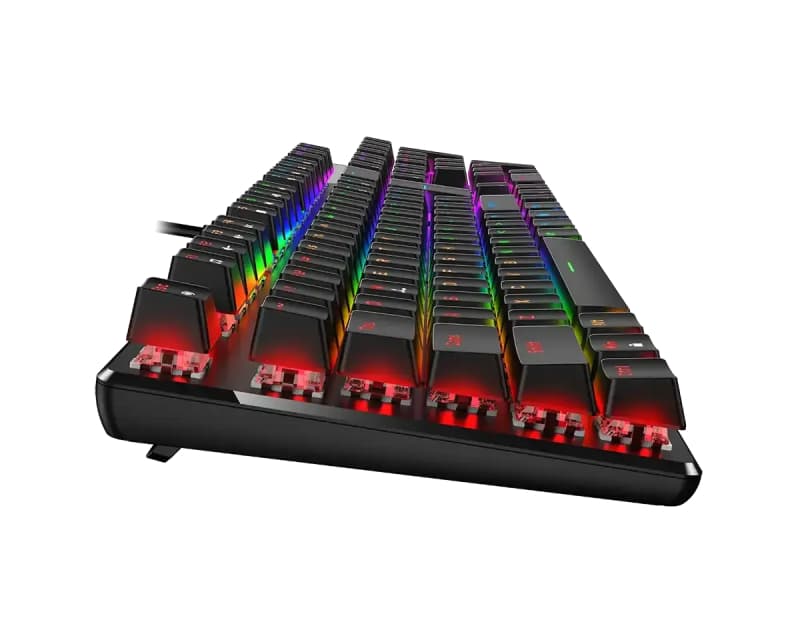 Fotografija proizvoda: Scorpion K12 Gaming RGB USB US mehanička tastatura crna