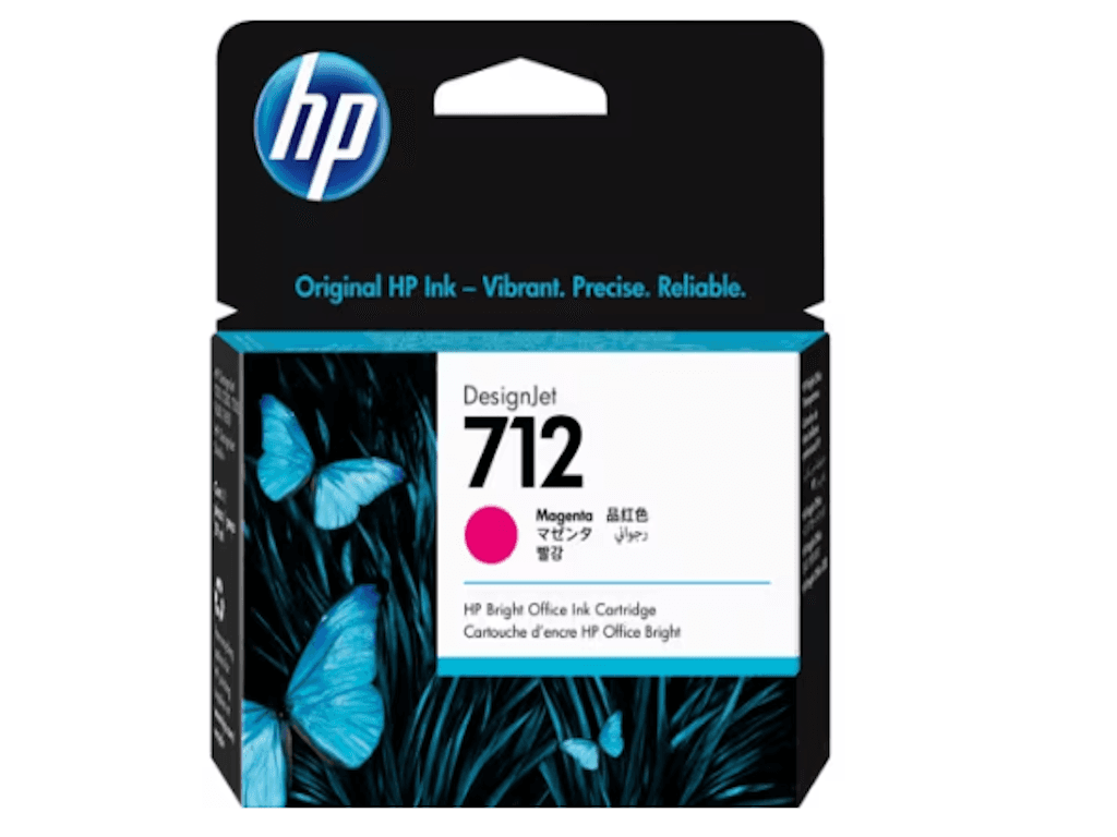 Fotografija proizvoda: HP 712 29-ml Magenta DesignJet Ink Cartridge