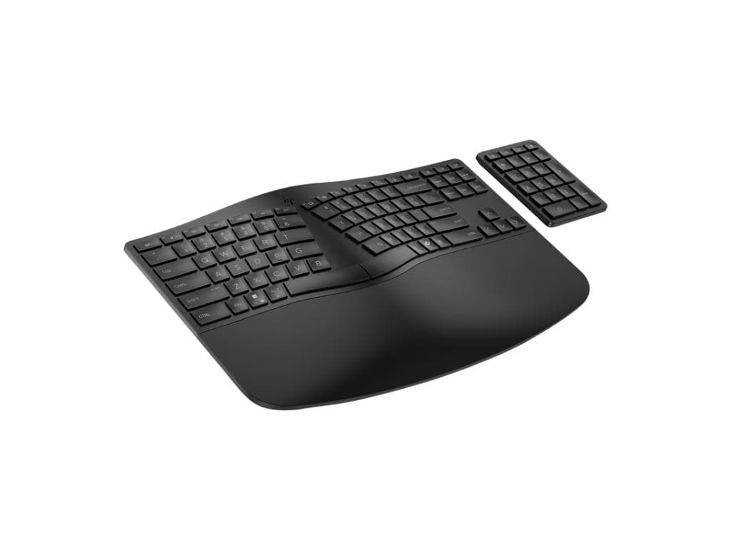 Fotografija proizvoda: Tastatura HP Ergo 960 bežicna+ Num Pad /7E755AA/SRB/crna