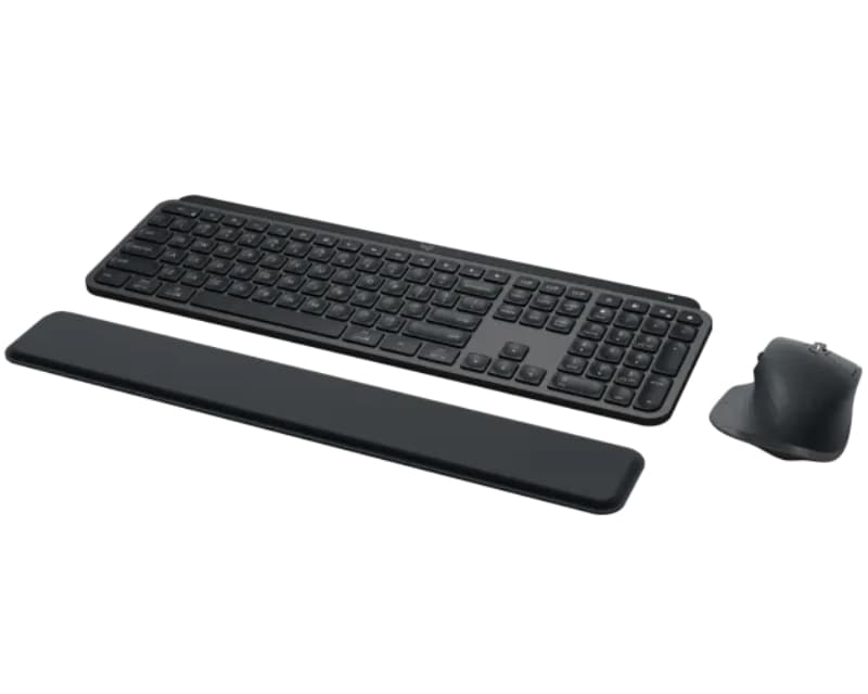 Fotografija proizvoda: MX Keys S Combo Graphite Wireless Desktop US tastatura + miš