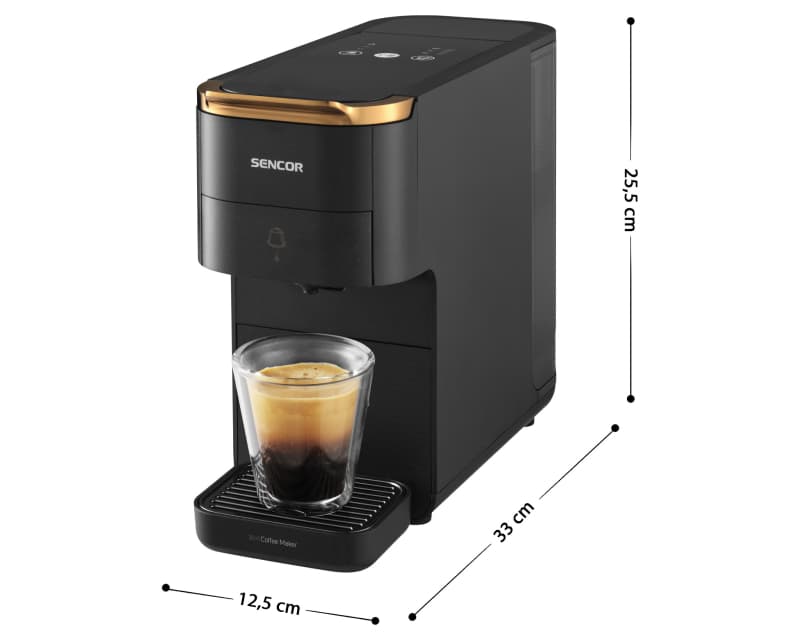 Fotografija proizvoda: SCC 1000BK aparat za espresso kafu