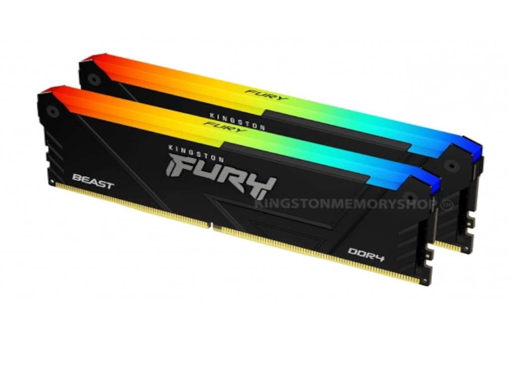Fotografija proizvoda: Memorija KINGSTON 16GB/DIMM/DDR4/3200MHz/CL16/FURY Beast