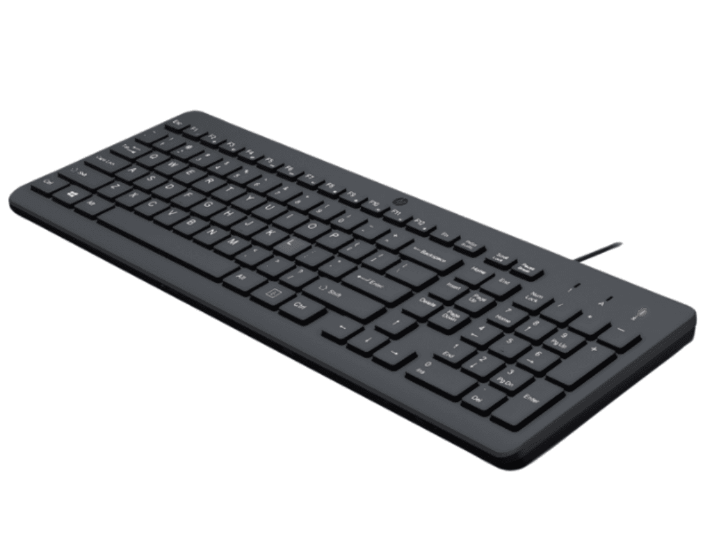 Fotografija proizvoda: Tastatura HP 150 žicna/US/664R5AA/crna