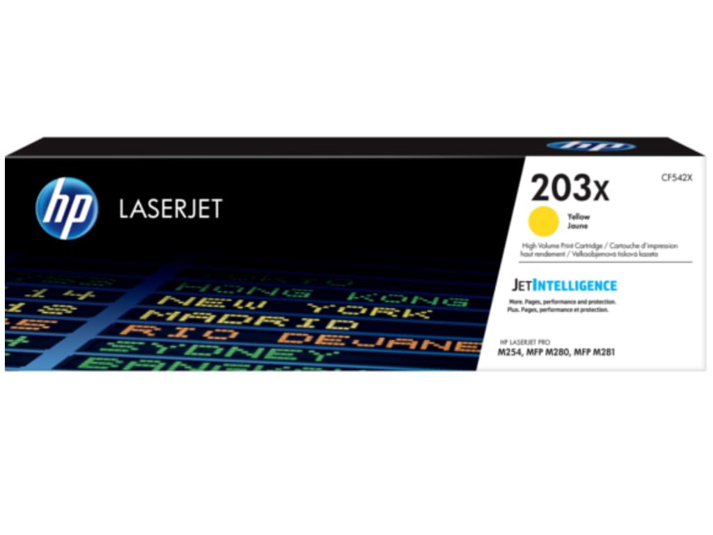 Fotografija proizvoda: Toner HP 203X/žuta