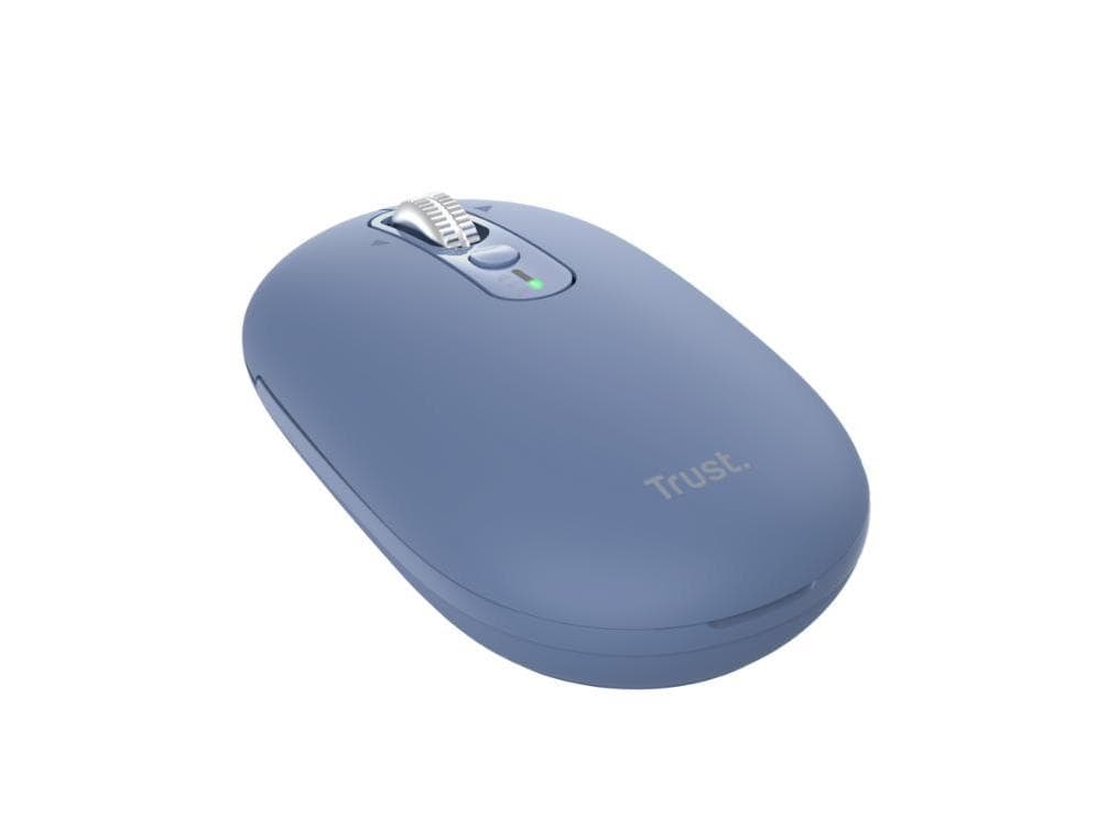 Fotografija proizvoda: Miš TRUST SERON HYPSCROLL SLIM WRLS MOUSE/plava