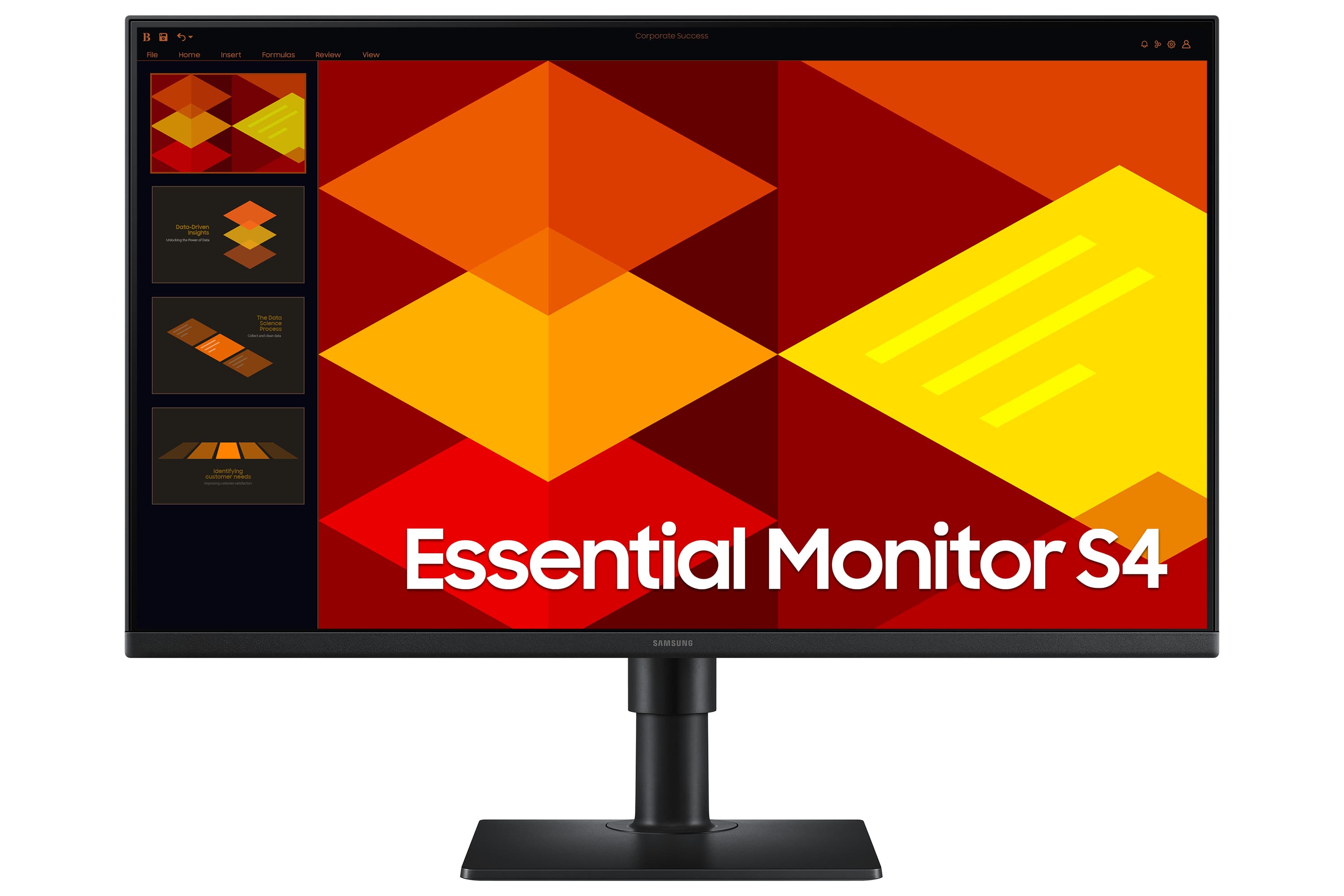 Fotografija proizvoda: Monitor SAMSUNG LS27D400GAUXEN 27"/IPS/1920X1080/100Hz/5ms GTG/HDMIx2,DP,USB/VESA/crna