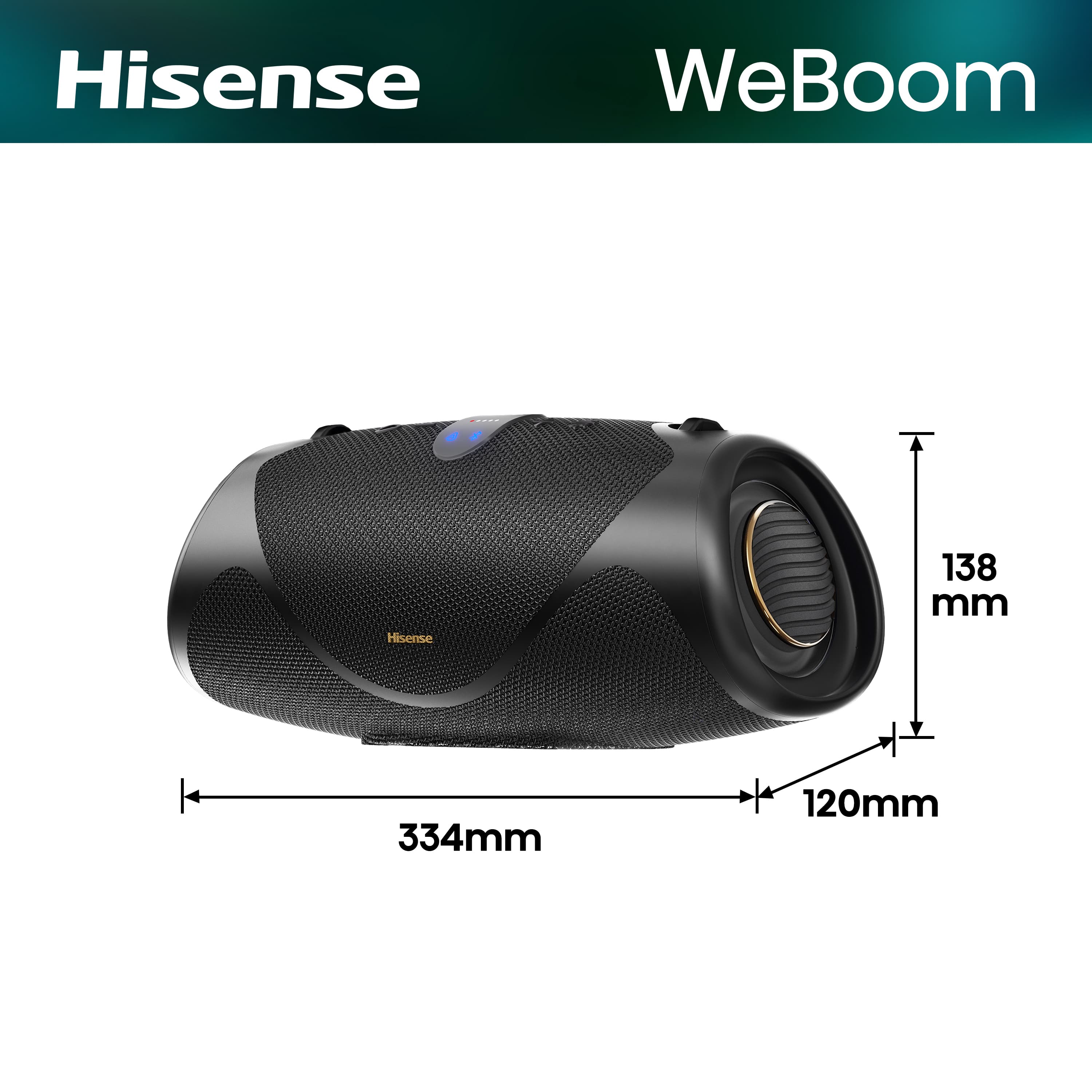 Fotografija proizvoda: WeBoom prenosni Bluetooth zvučnik