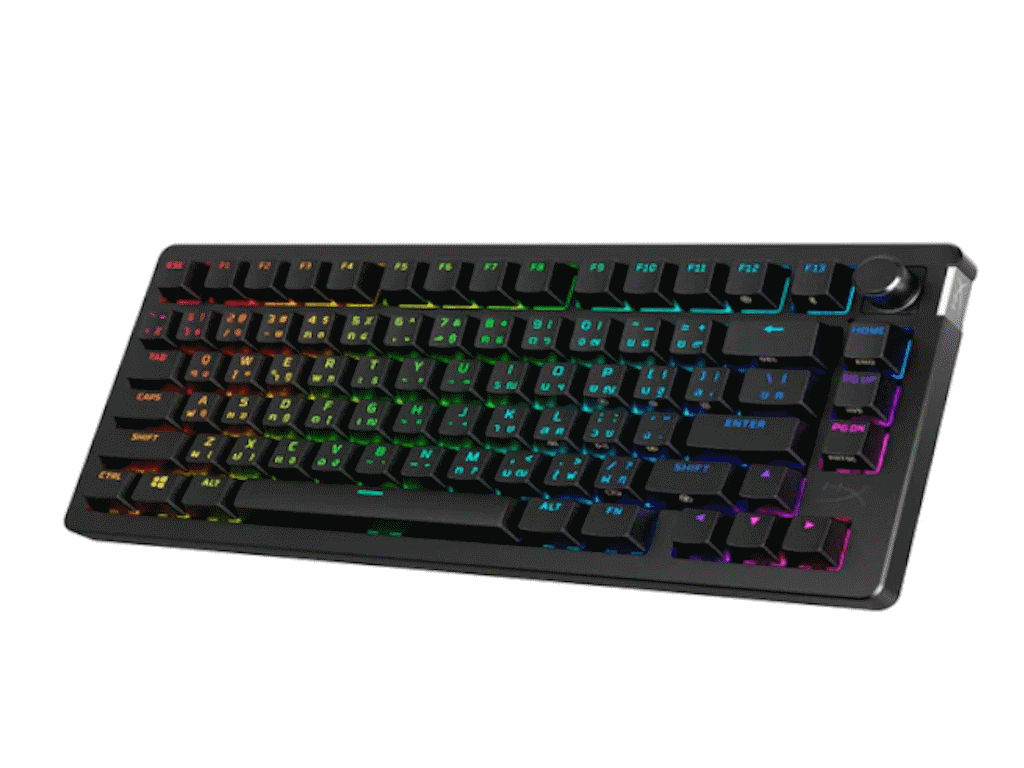 Fotografija proizvoda: Tastatura HyperX Alloy Rise 75/Wireless/Gaming/crna