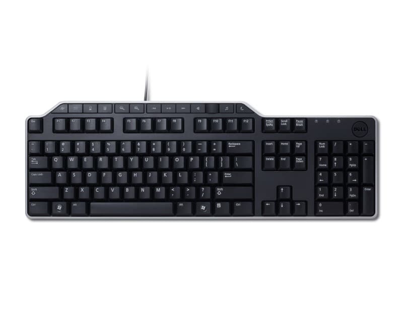 Fotografija proizvoda: Poslovna multimedijalna tastatura KB522, USB, US raspored, crna