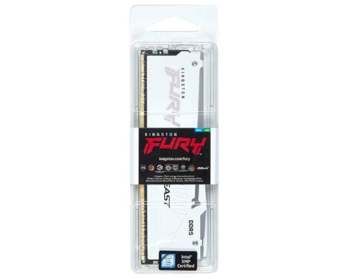 Fotografija proizvoda: DIMM DDR5 32GB 5600MT/s KF556C36BWEA-32 Fury Beast RGB White Expo