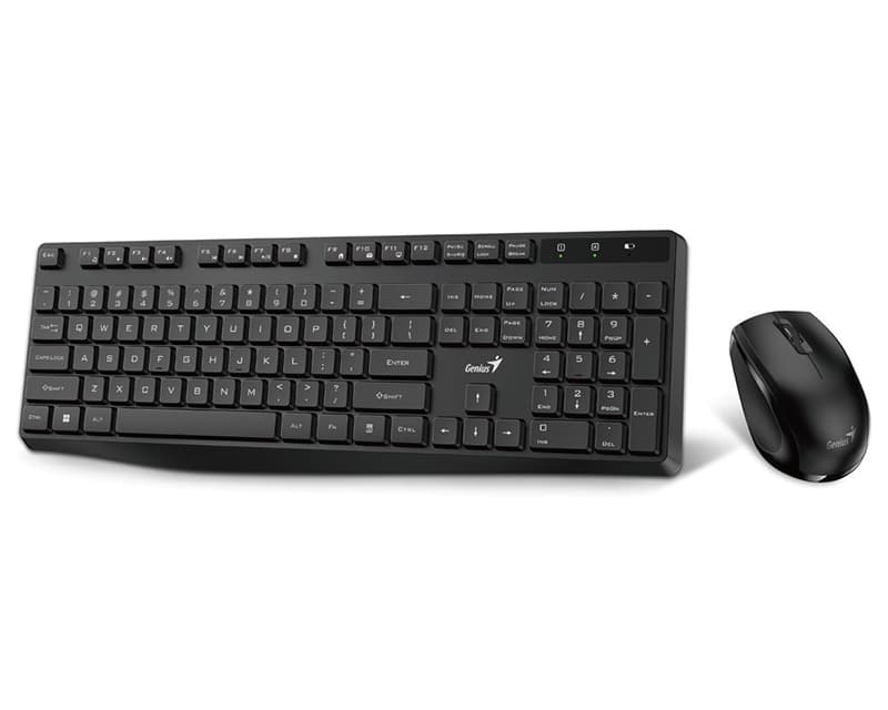 Fotografija proizvoda: KM-8206S Wireless USB US bežična crna tastatura