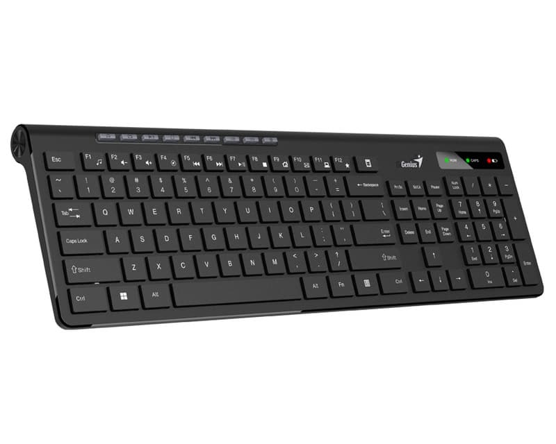 Fotografija proizvoda: SlimStar 7230 USB US bežična crna tastatura