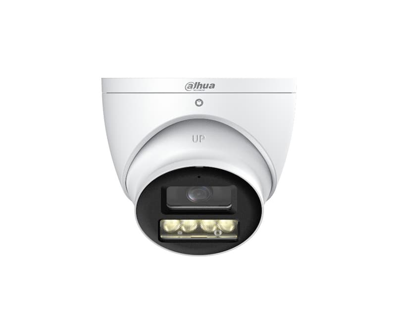 Fotografija proizvoda: HAC-HDW1500TP-IL-A-0280B-S3-DIP 5MP pametna dualna svetlosna HDCVI fiksna Eyeball kamera