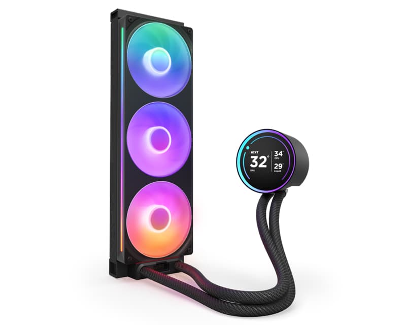 Fotografija proizvoda: Kraken Elite 360 RGB V2 vodeno hlađenje crno (RL-KR36E-B2)