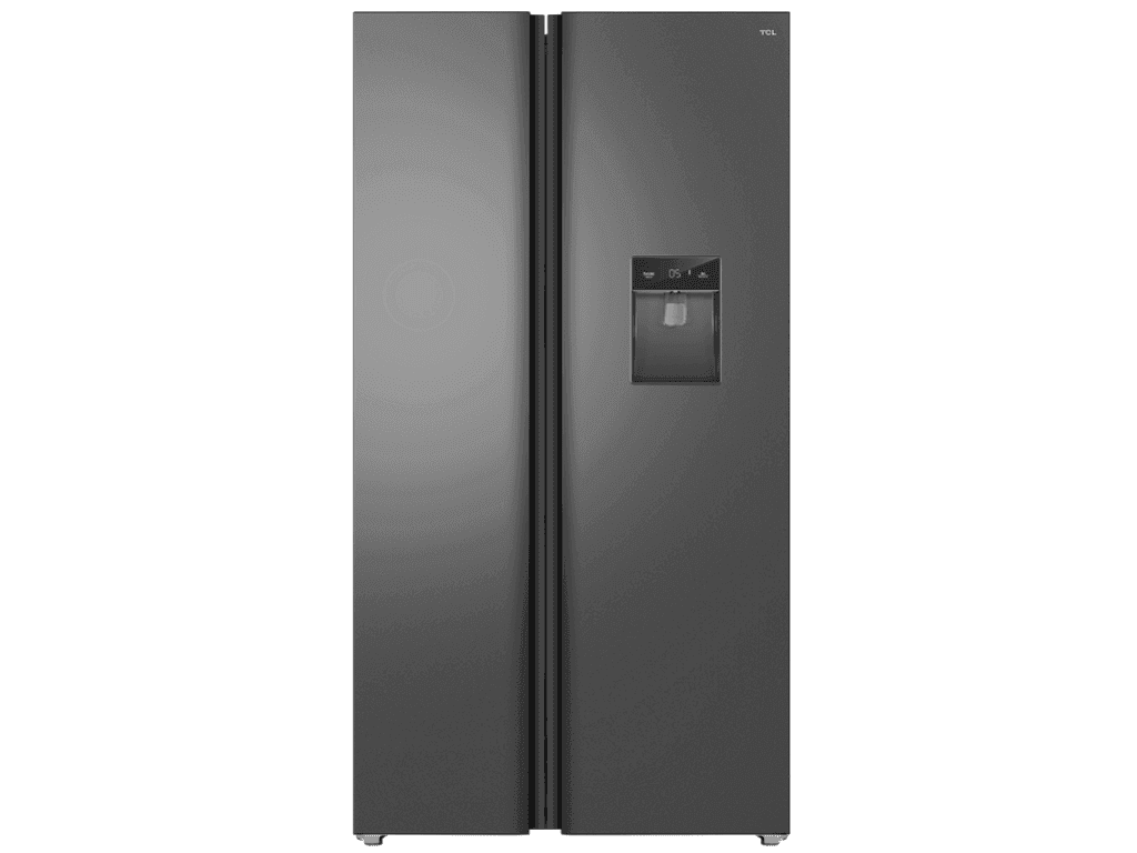 Fotografija proizvoda: Frižider TCL RP631SSE1/samostojeci/kombinovani/SbS/Total No Frost/E/631L/176,8x92x73,5cm/siva