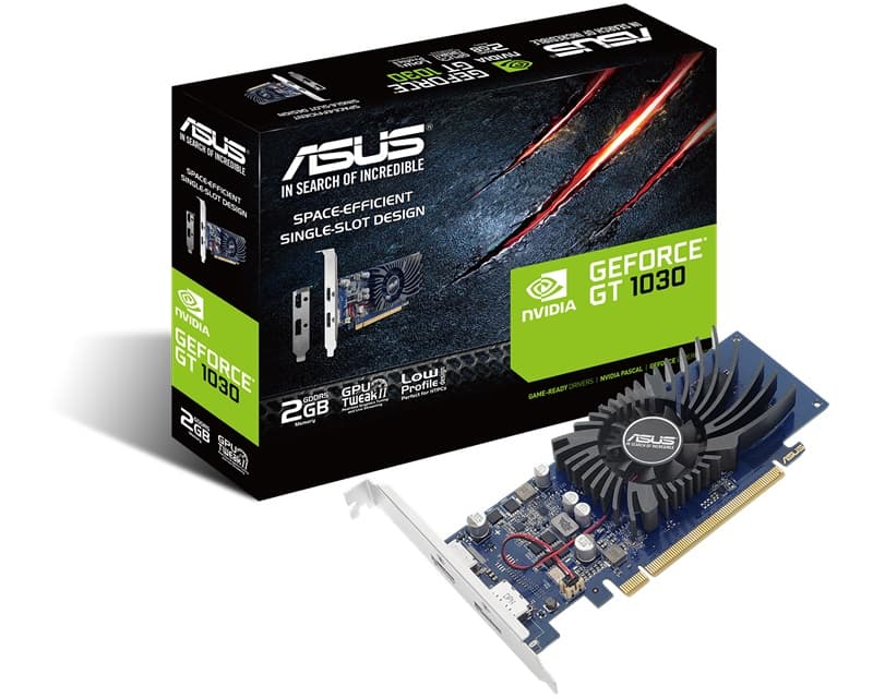 Fotografija proizvoda: nVidia GeForce GT 1030 2GB 64bit GT1030-2G-BRK grafička karta