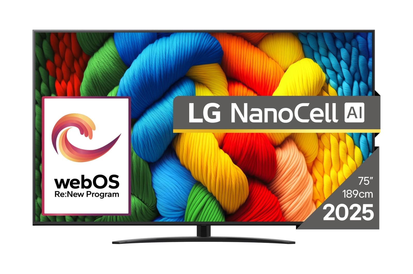 Fotografija proizvoda: 75NANO81A3A.AEU LG TV 55"+