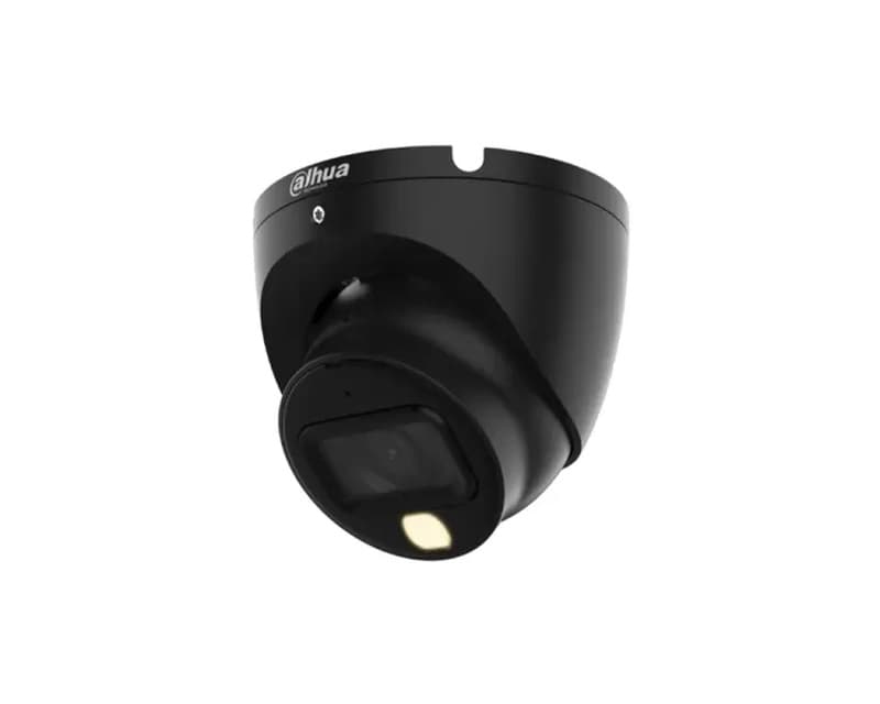 Fotografija proizvoda: HAC-HDW1200TLM-IL-A-0280B-S6-BLACK 2MP pametna dualna svetlost HDCVI fiksna žižna daljina Eyeball kamera crna