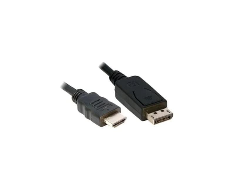 Fotografija proizvoda: Kabl DisplayPort 1.4 (M) - HDMI 2.0 (M) 1.8m crni