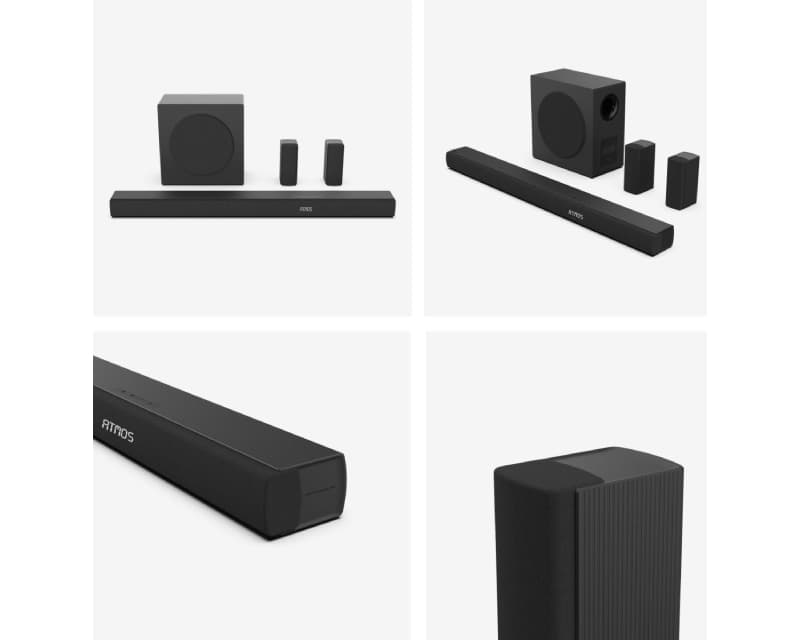 Fotografija proizvoda: AX5100Q Dolby Atmos soundbar sa bežičnim subwooferom crni