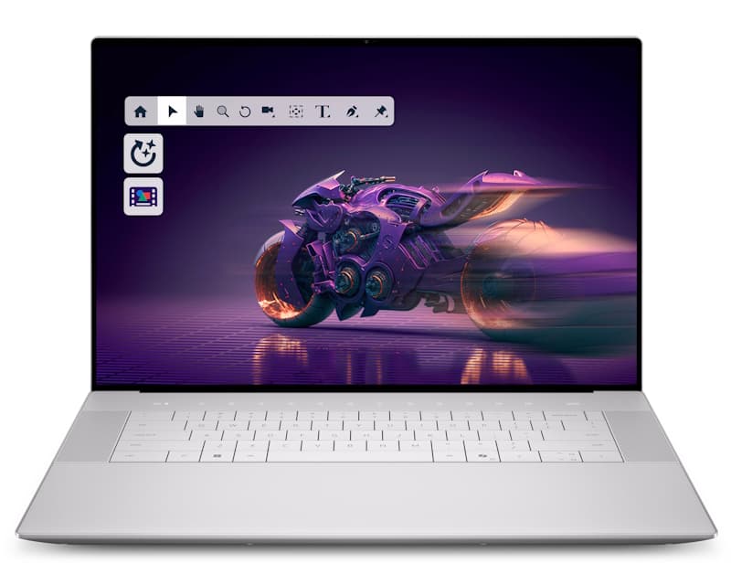 Fotografija proizvoda: 16 Premium DA16250 16,3 inčni 4K OLED 120Hz Touch 400nits Core Ultra 7 255H 32GB 1TB SSD RTX 5060 8GB Backlit FP Win11Pro 3yr NBD