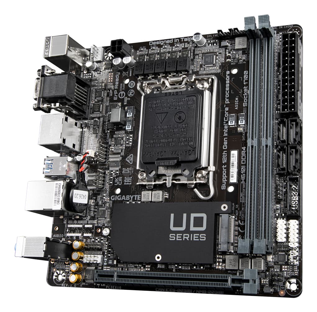 Fotografija proizvoda: H610I DDR4 rev.1.0 matična ploča