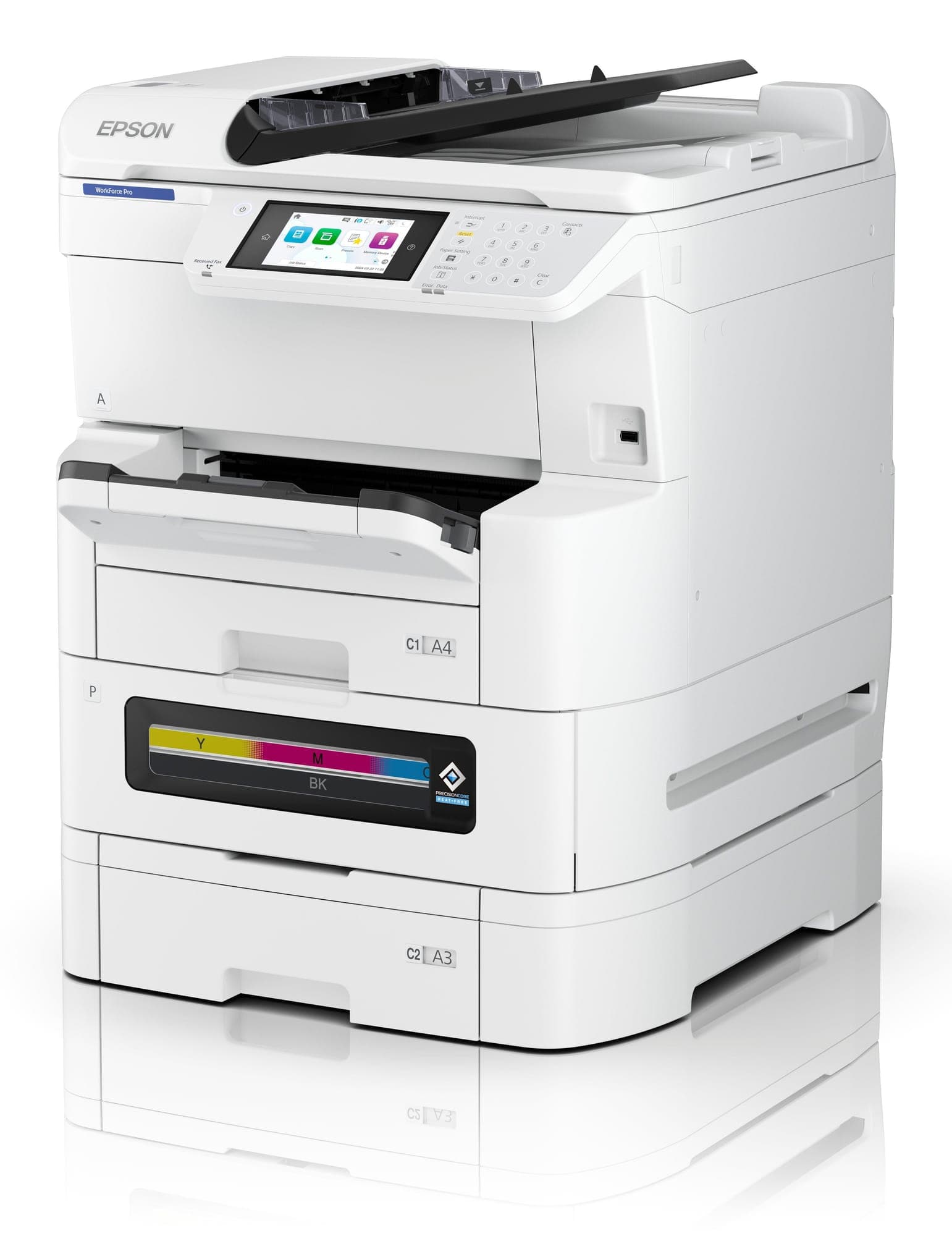 Fotografija proizvoda: WorkForce PRO EM-C8100RDWF RIPS A3 multifunkcionalni inkjet štampač