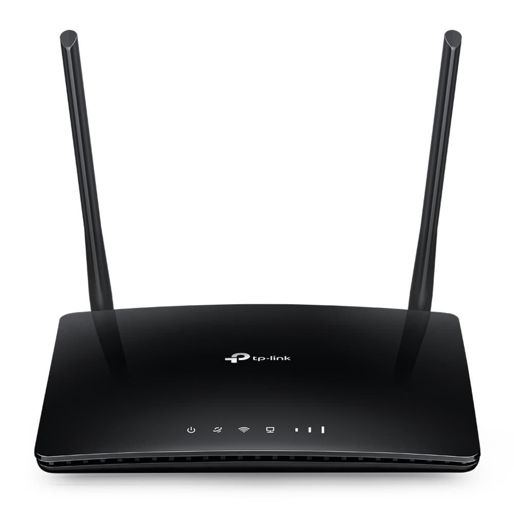 Fotografija proizvoda: Bežicni ruter TP-LINK ARCHER MR200 Wi-Fi/AC750/433Mbps/300Mbps/4G LTE/SIM/1xWAN 3xLAN/2 antene