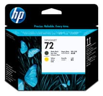 Fotografija proizvoda: RD za štampace HP No.72 Printhead/mat crna i žuta