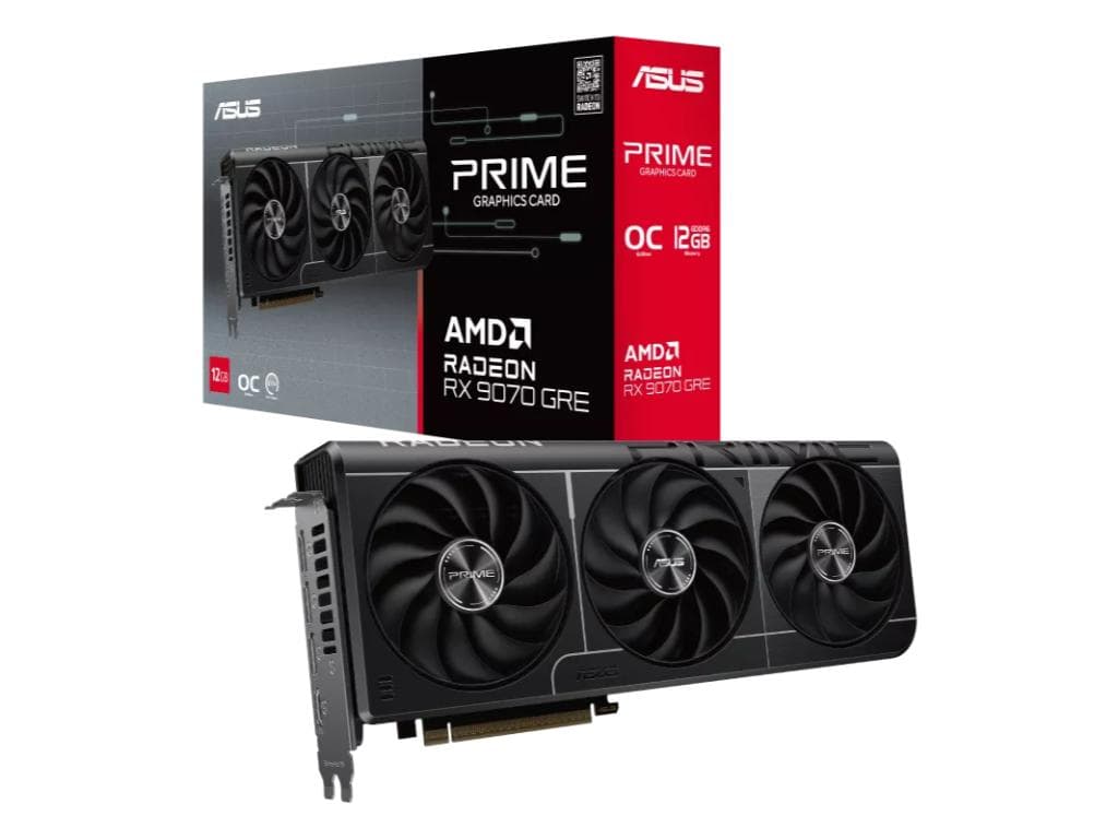 Fotografija proizvoda: Graficka karta ASUS PRIME-RX9070GRE-O12G AMD/12GB/GDDR6/256bit/crna