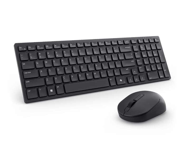 Fotografija proizvoda: KM555 Pro Kompaktna tiha US tastatura + miš crna