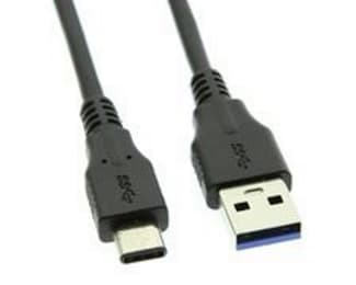 Fotografija proizvoda: Kabl USB 3.0 A - USB tip C 3.1 M/M 1M crni