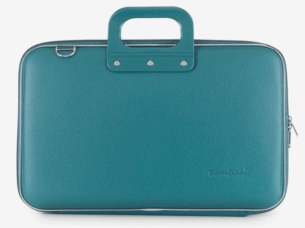 Fotografija proizvoda: Torba BOMBATA CLASSIC VINIL LAPTOP BRIEFCASE (15") Teal Blue