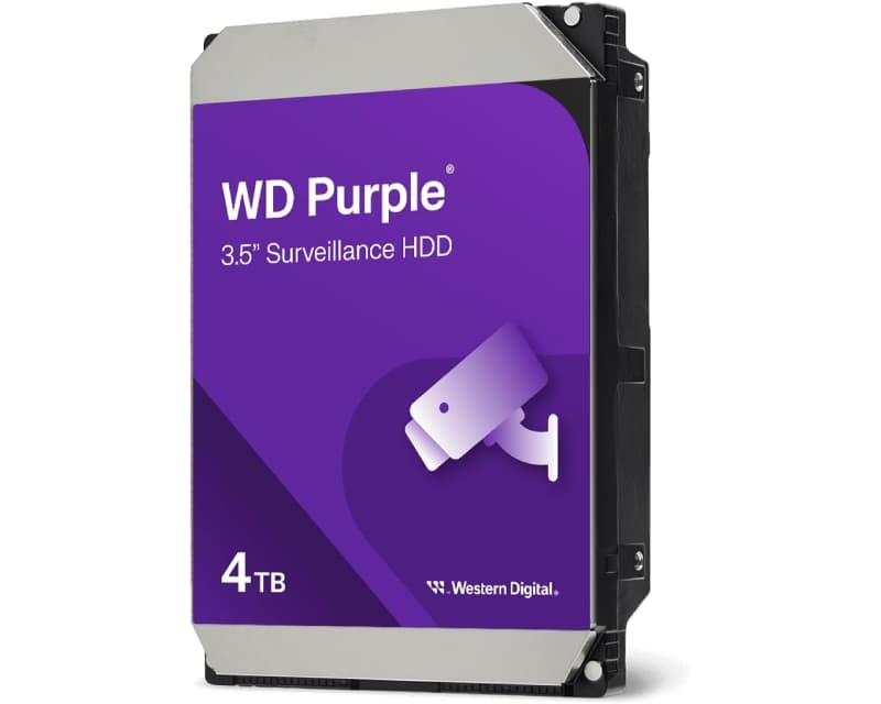 Fotografija proizvoda: 4TB 3.5 inča SATA III 128MB IntelliPower WD44PURZ Purple hard disk