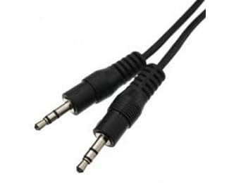Fotografija proizvoda: Kabl audio 3.5mm - 3.5mm M/M 1.2m crni