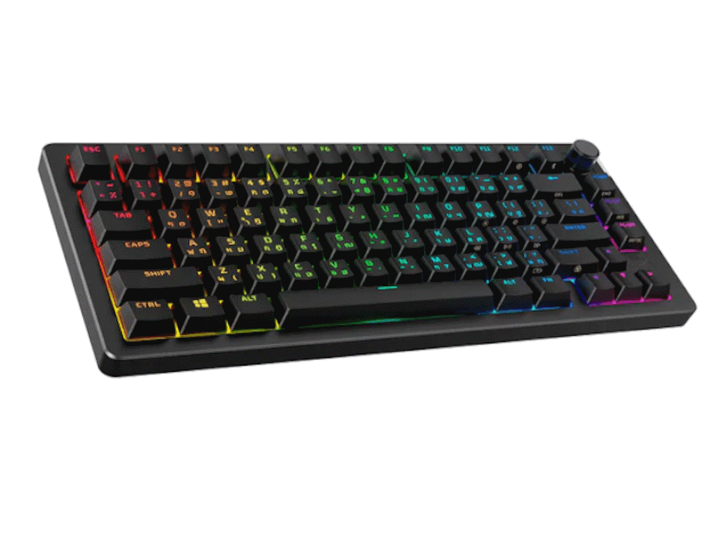 Fotografija proizvoda: Tastatura HyperX Alloy Rise 75/Wireless/Gaming/crna