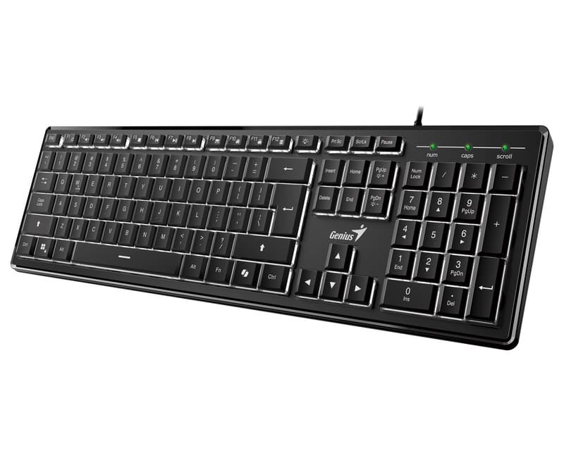 Fotografija proizvoda: SlimStar 820 USB YU crna tastatura
