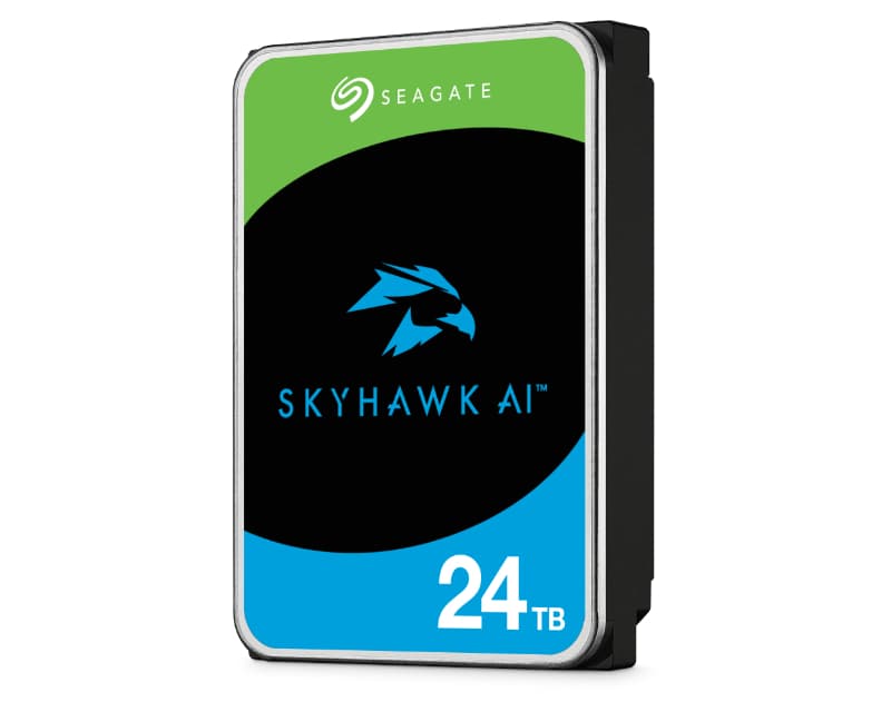 Fotografija proizvoda: 24TB 3.5 inča SATA III 512MB 7200rpm ST24000VE002 SkyHawk AI hard disk