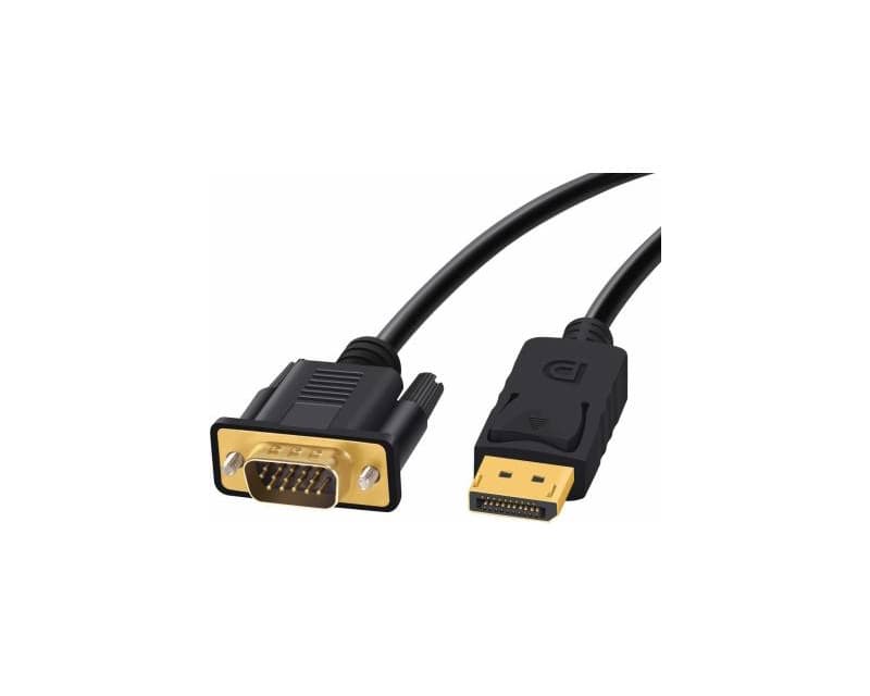 Fotografija proizvoda: Kabl DisplayPort na VGA (m/m) 1.8m